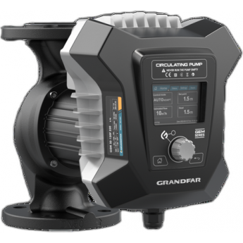 Насос GRANDFAR GEM65-150FN циркуляционный интеллектуальный с мокрым ротором нержав, сталь 56